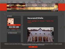 Tablet Screenshot of decoratel.es